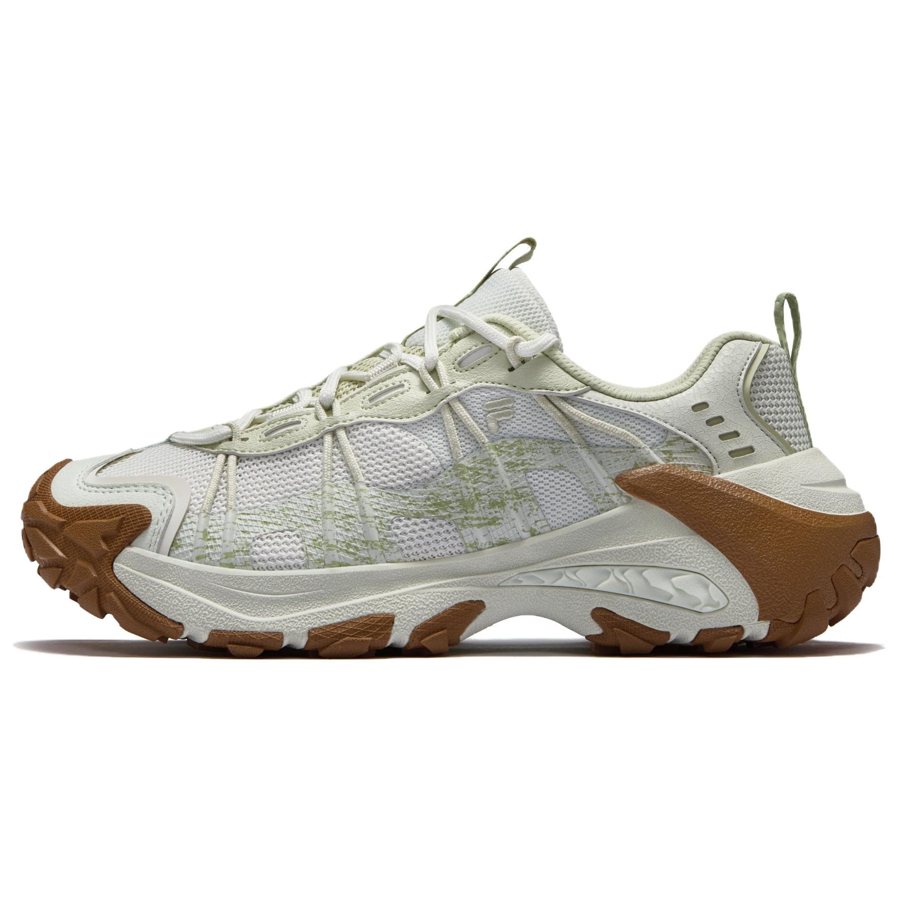 Кроссовки FILA FUSION EXOCET II Mountains Shoe 2 визуально увеличивает рост Низкий Топ Толстая Подошва Женские Кроссовки - изображение 1