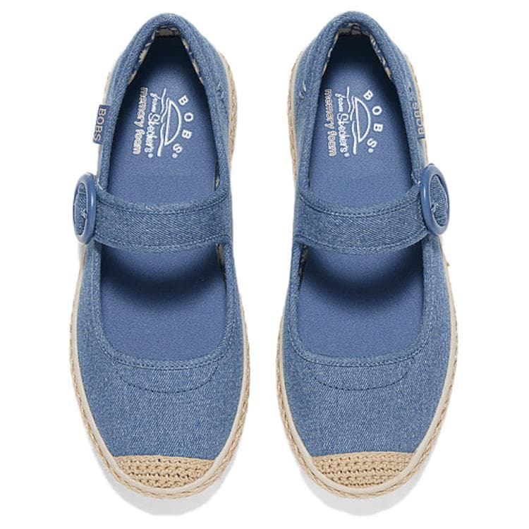 Skechers Mary Jane обувь женские синие - изображение 5