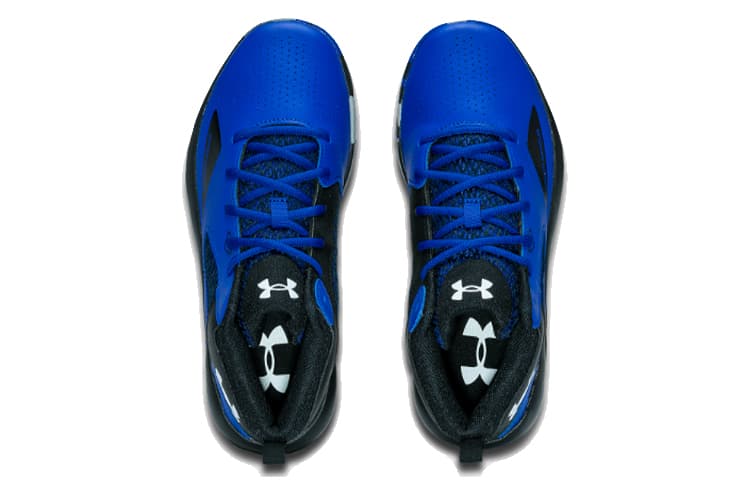 Ретро баскетбольные кроссовки Under Armour Lockdown 5 Blue - изображение 4