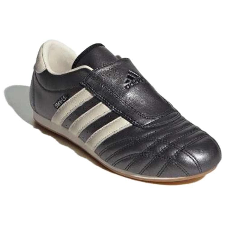 Кроссовки Adidas Тхэквондо Low Топ Тренировочные кроссовки Женские Черно-серебро - изображение 3