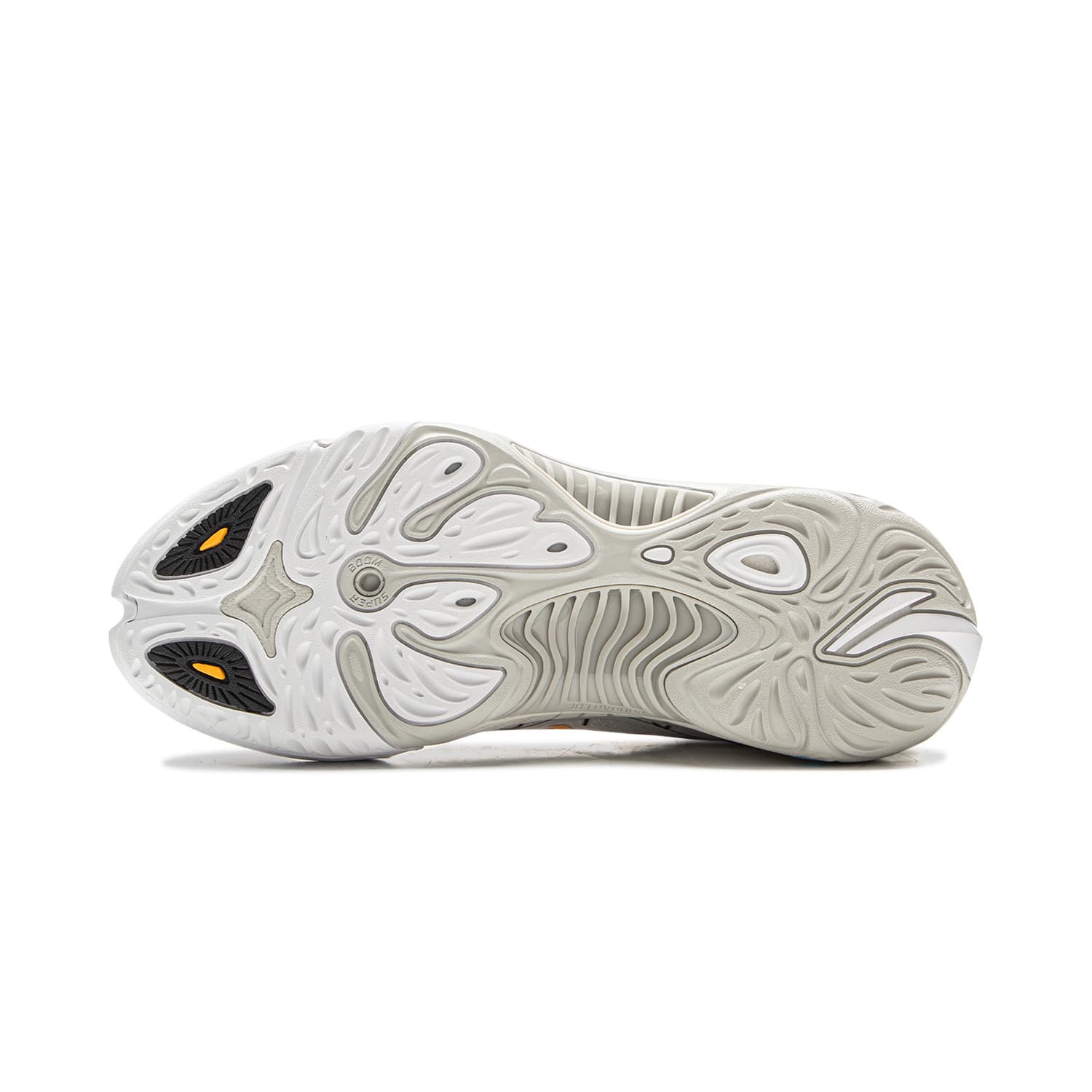 Кроссовки для баскетбола Li-Ning Way of Wade 1 Super Ghost Ultra Bounce Technology Легкий гибкий стабильный поддержка покрытие антискручивание амортизация противоскользящий износостойкий дышащий отскок сцепление мид-топ уличные баскетбольные кроссовки мужской Water Drop Grey - изображение 7