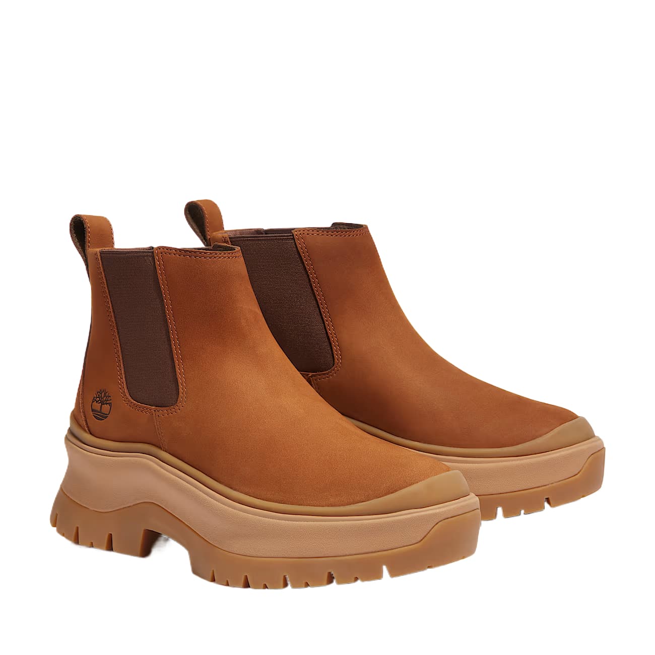 Ботинки челси Timberland Roxie Lane Кожа Длина до лодыжки Челси Женские Коричневый - изображение 2
