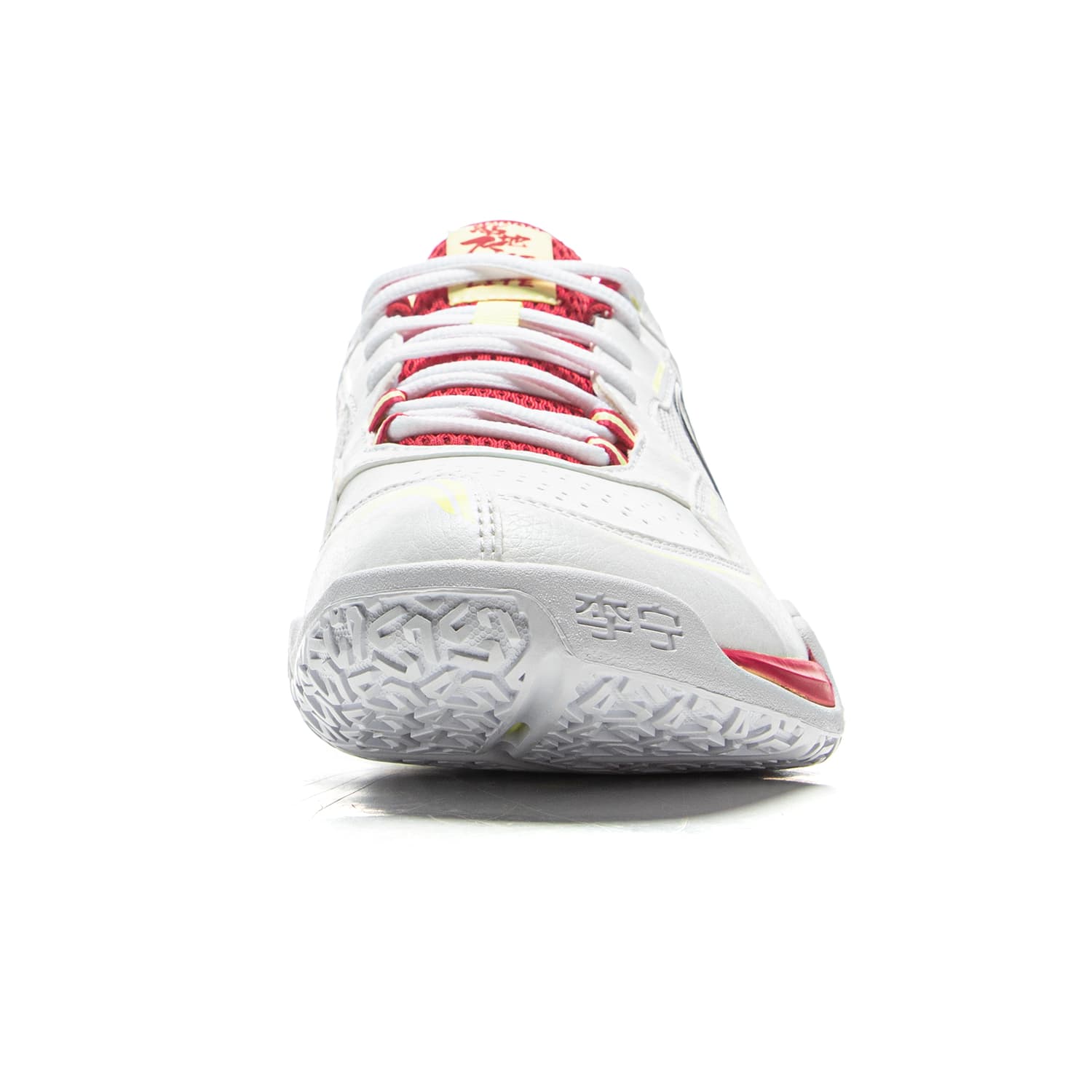 Кроссовки для бадминтона Li NING Амортизация Противоскользящие Износостойкие Низкие Кроссовки для Бадминтона Унисекс Серый Красный - изображение 5