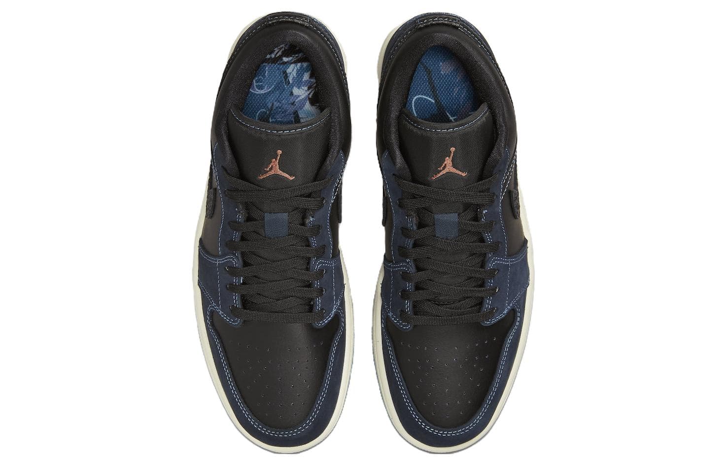 Ретро баскетбольные кроссовки Jordan Air Jordan 1 Low "Midnight Navy" - изображение 4