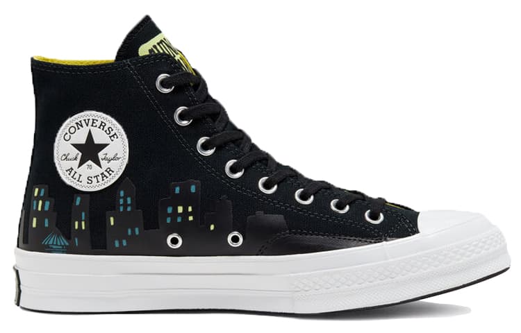 Кеды Converse 1970s High Top Black Yellow - изображение 2