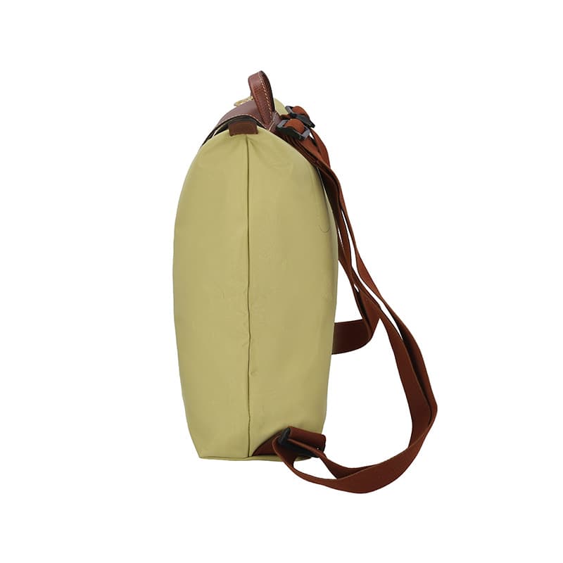 Рюкзак LONGCHAMP Le Pliage Нейлоновый Рюкзак Средний Унисекс Фисташково-зеленый - изображение 3