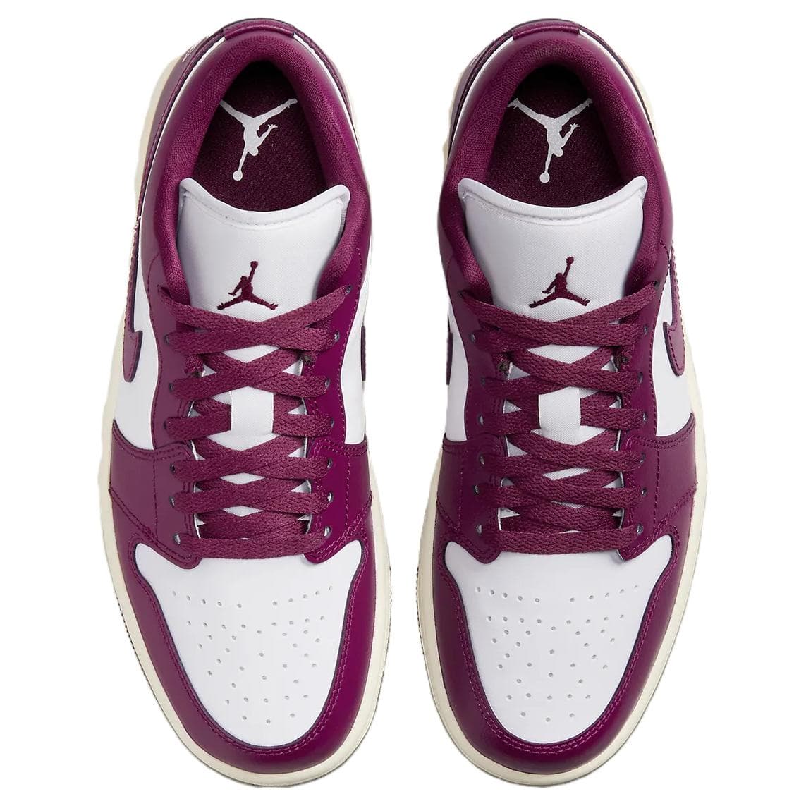 Ретро баскетбольные кроссовки Jordan Air Jordan 1 Low Retro Purple Red White - изображение 4