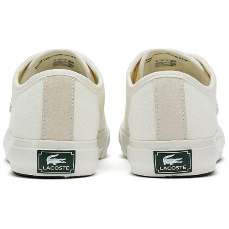 Кеды LACOSTE Backcourt Low Топ Кеды Мужские Экрю - изображение 4