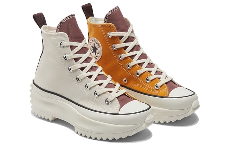 Кеды Converse Run Star Hike Tri-Panel Orange White - изображение 3