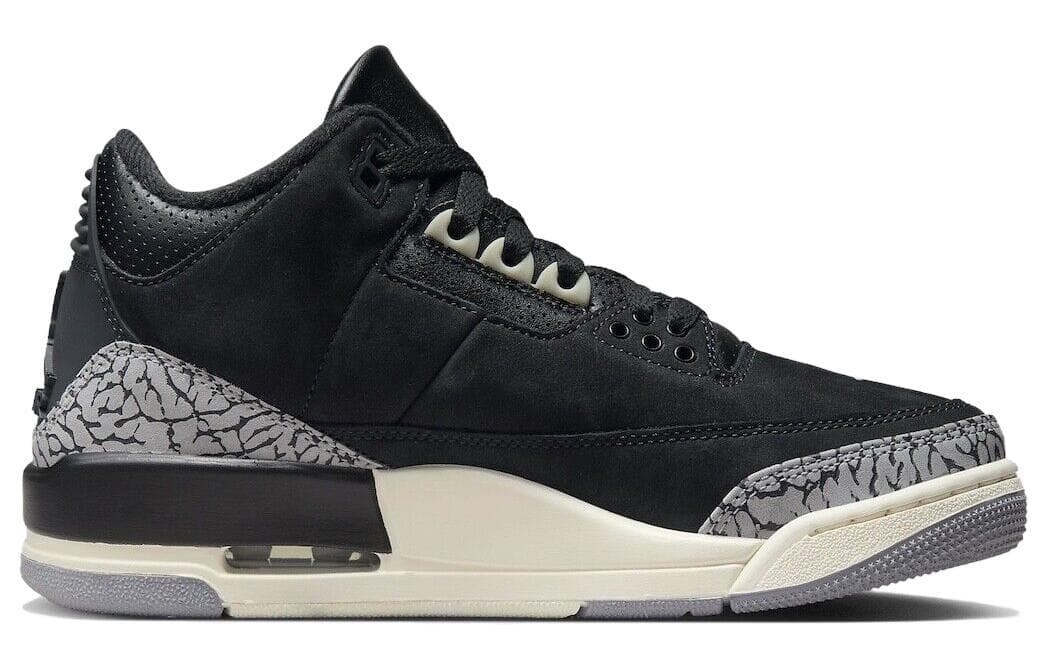 Ретро баскетбольные кроссовки Jordan Air Jordan 3 "Off Noir" — фото 2