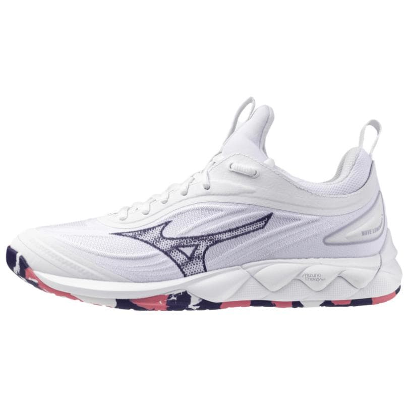 Кроссовки для спортзала Mizuno Wave Luminous 3 Устойчивые к истиранию Легкие Низкие Тренировочные Кроссовки Женские Белые - изображение 1