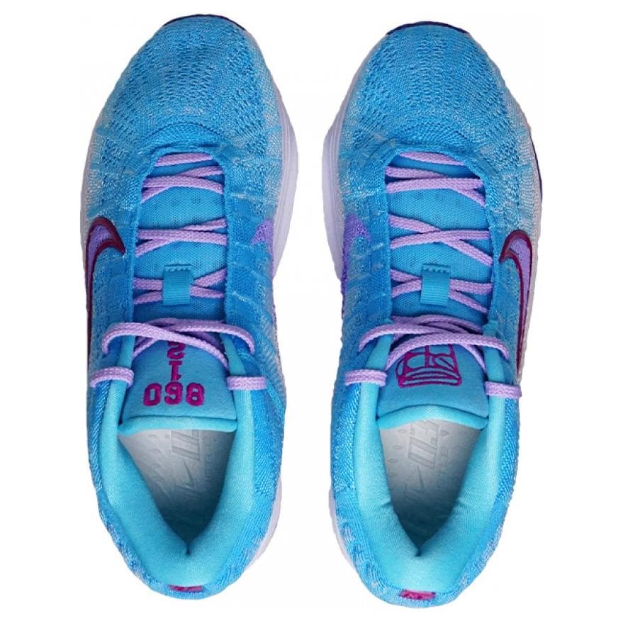 Кроссовки для баскетбола Nike G.T. Hustle 3 MID Топ Баскетбольные кроссовки Мужские Синие - изображение 5