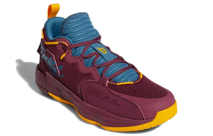Ретро баскетбольные кроссовки adidas D Lillard 7 GCA - изображение 3