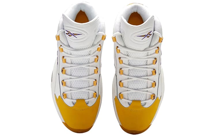 Кроссовки для баскетбола Reebok Question "Yellow Toe" - изображение 5