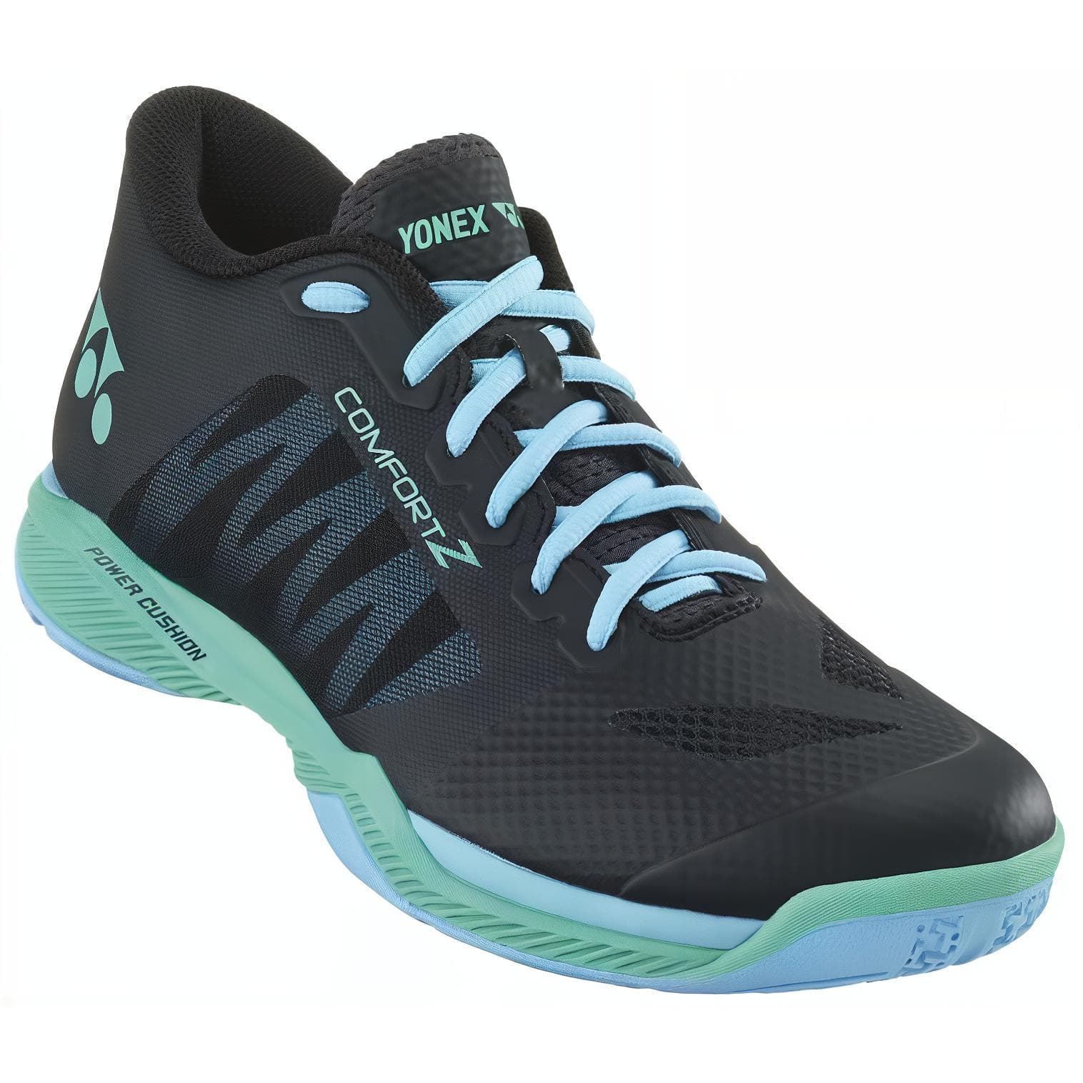 Кроссовки для бадминтона YONEX POWER CUSHION COMFORT Противоскользящая Износостойкая Низкий Топ Бадминтон Обувь Унисекс Черный Зеленый - изображение 4