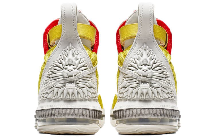 Кроссовки для баскетбола Nike Lebron 16 HFR Harlem Stage Bright Citron - изображение 4