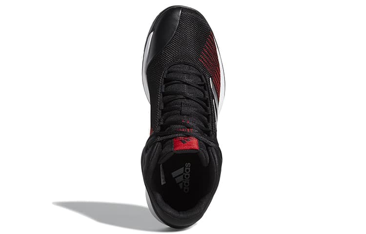 Ретро баскетбольные кроссовки adidas Pro Spark 2018 Black Red - изображение 5