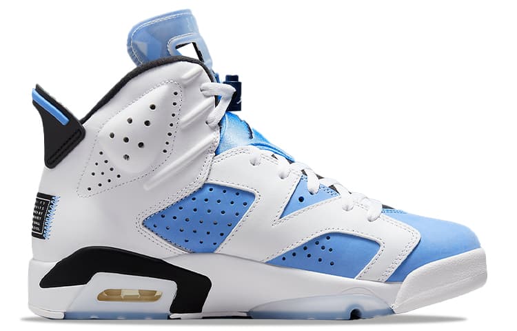 Ретро баскетбольные кроссовки Jordan Air Jordan 6 Retro "University Blue" - изображение 2