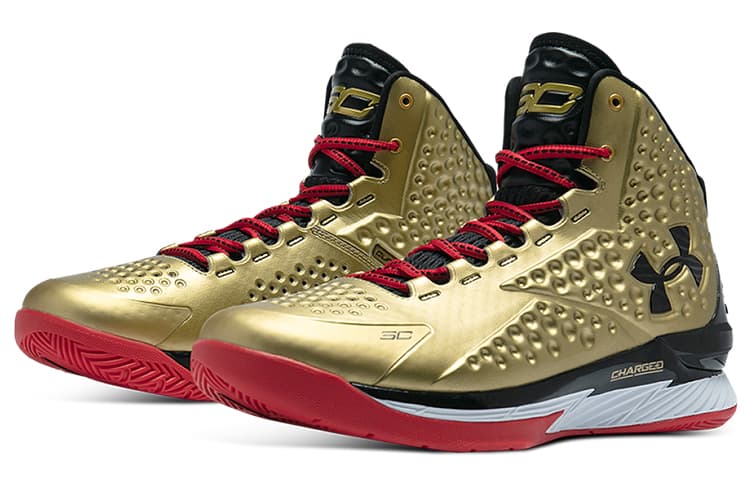 Ретро баскетбольные кроссовки Under Armour Curry 1 Nation's Finest - изображение 3