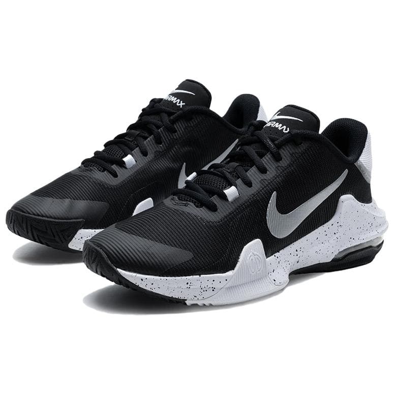 Кроссовки для баскетбола Nike Air Max Impact 4 Black White - изображение 4