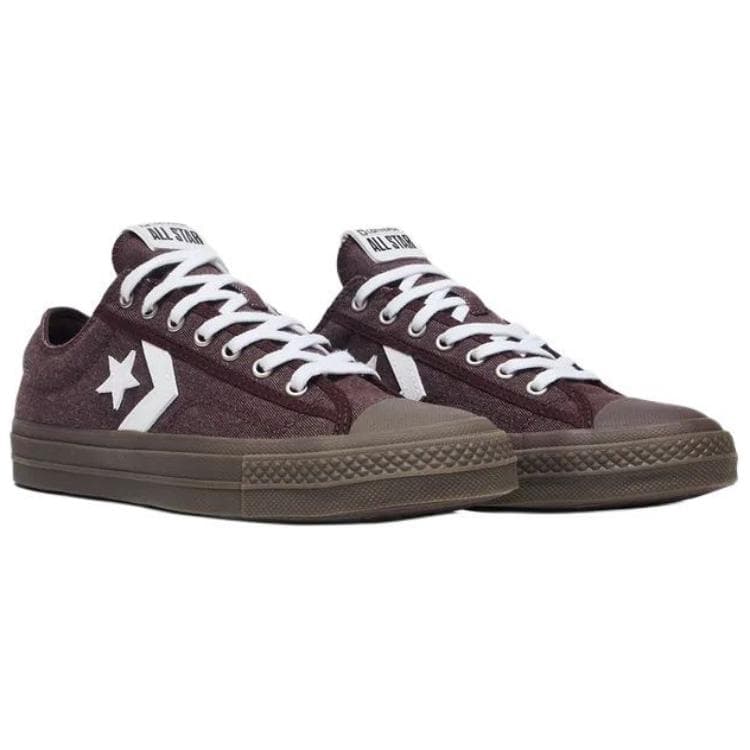 Кеды Converse Star Player 76 Мягкие и Комфортные Низкие Кеды Унисекс Коричневые - изображение 3