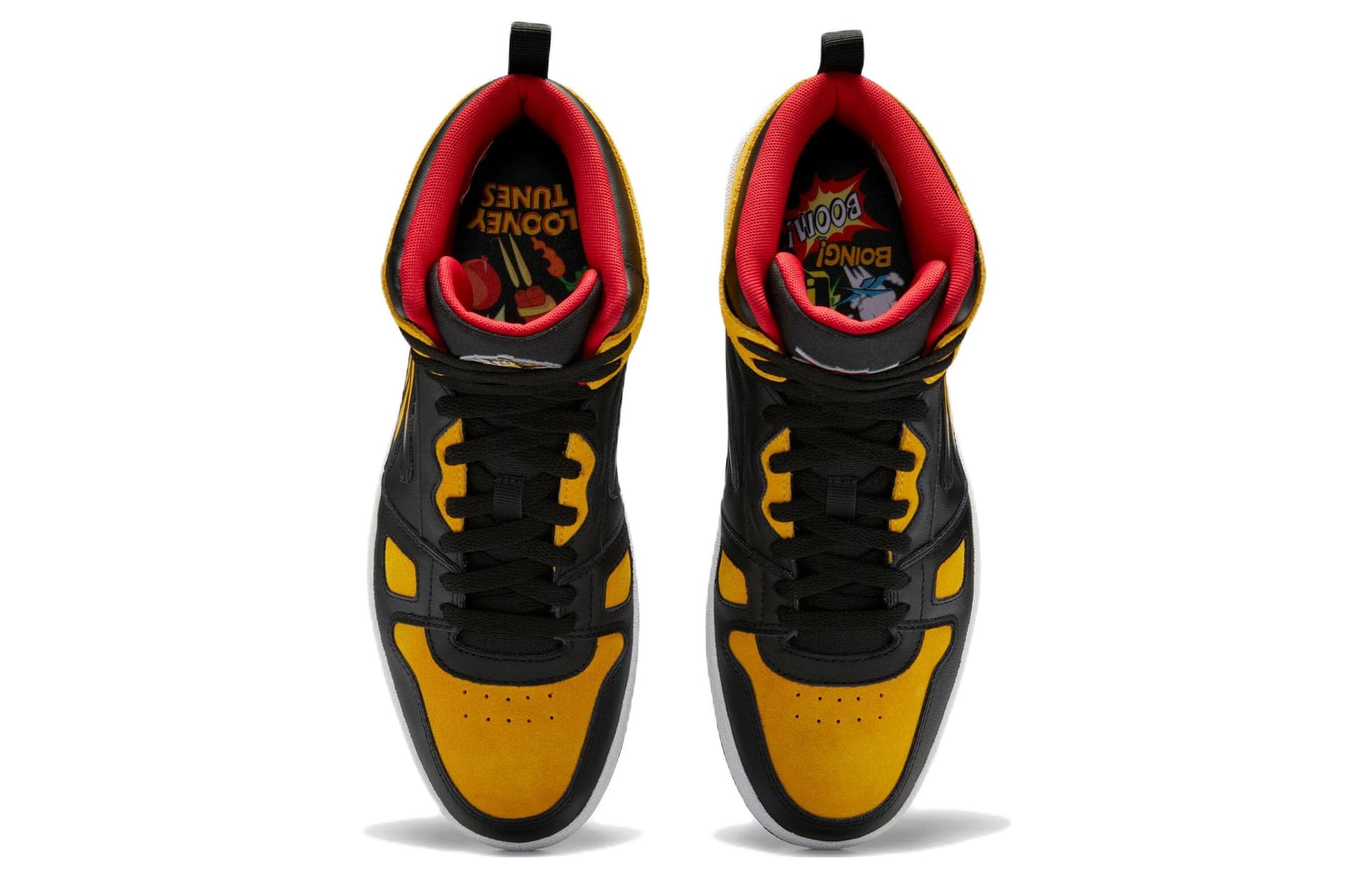 Ретро баскетбольные кроссовки Looney Tunes x Reebok Resonator Mid - изображение 4