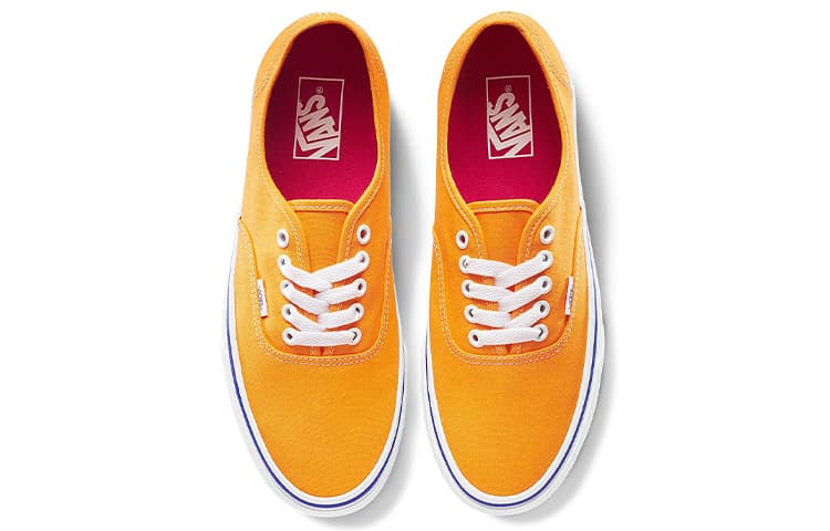 Кеды Vans Authentic Orange Yellow - изображение 3