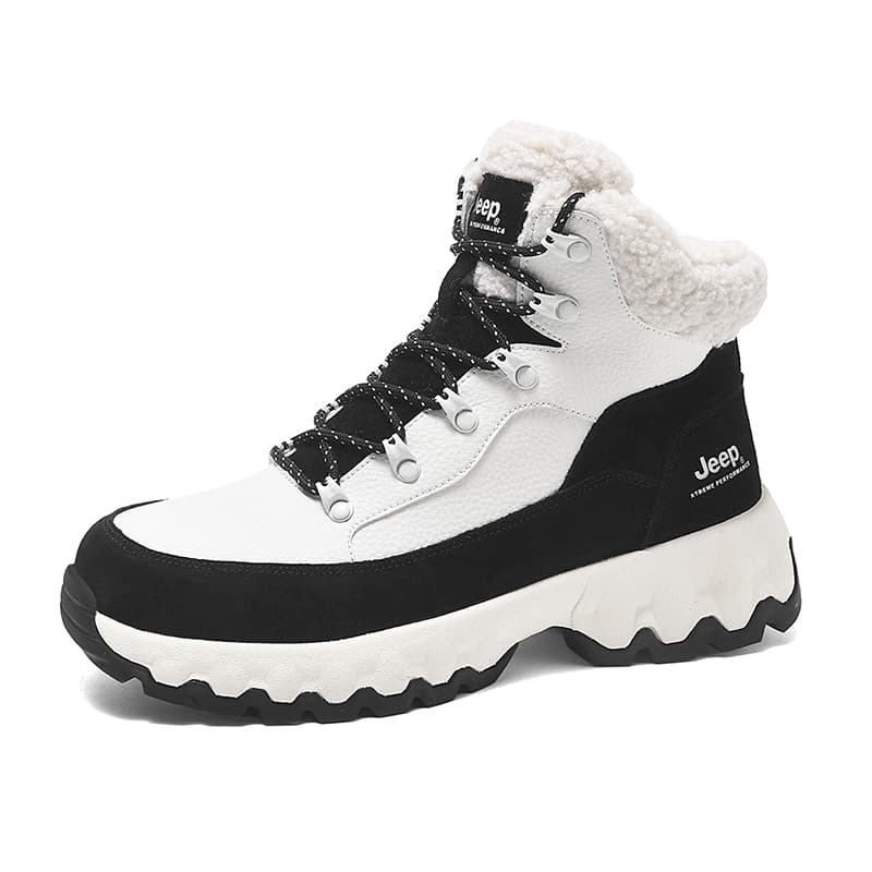 Ботинки зимние Jeep Snow Boots Black White - изображение 3