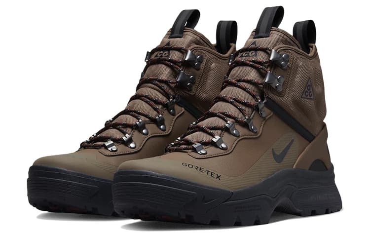 Кроссовки Nike ACG Air Zoom Gaiadome GTX Brown Black - изображение 3