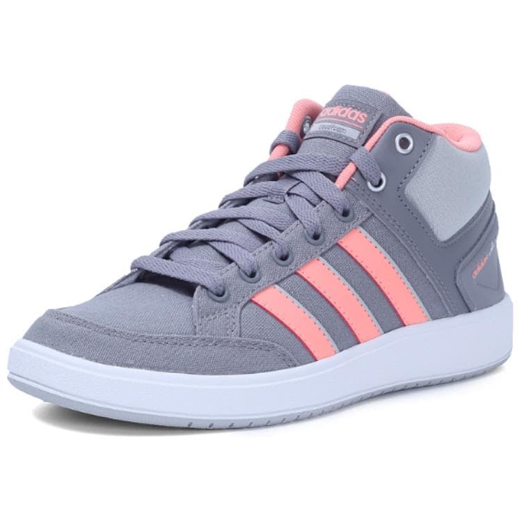 Кроссовки для тенниса Adidas Cloudfoam All Court противоскользящие устойчивые к истиранию кроссовки для тенниса MID женские серые - изображение 3