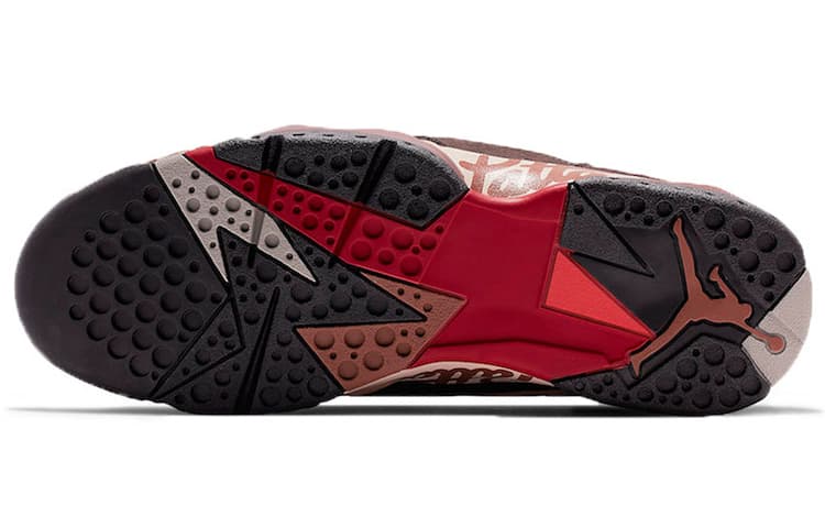 Ретро баскетбольные кроссовки Patta x Air Jordan 7 OG SP - изображение 5