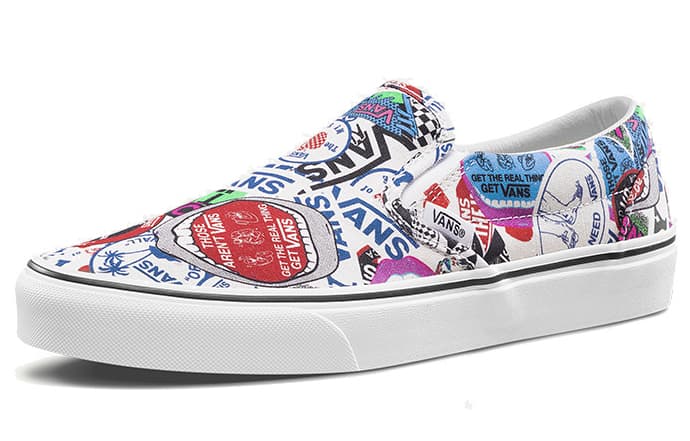 Кеды Vans Slip-On Retro Print - изображение 3