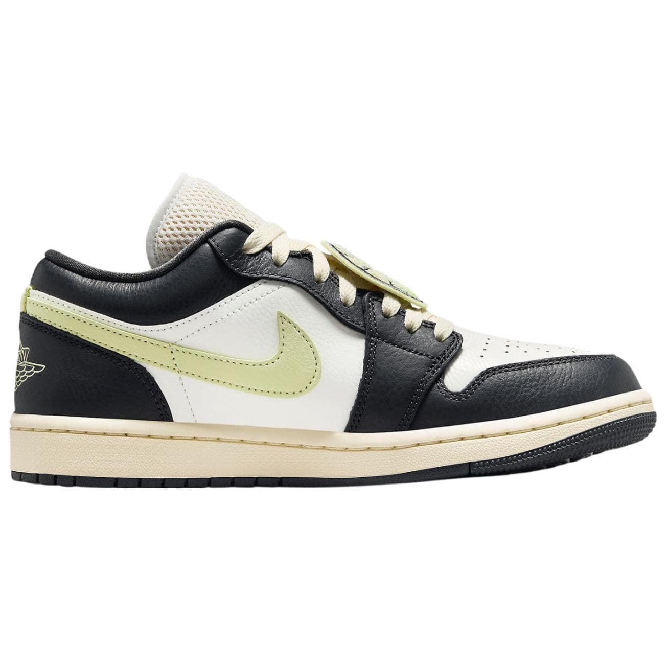 Ретро баскетбольные кроссовки Jordan Air Jordan 1 Low Топ Ретро Баскетбольные Кроссовки Женские Черный Белый - изображение 2
