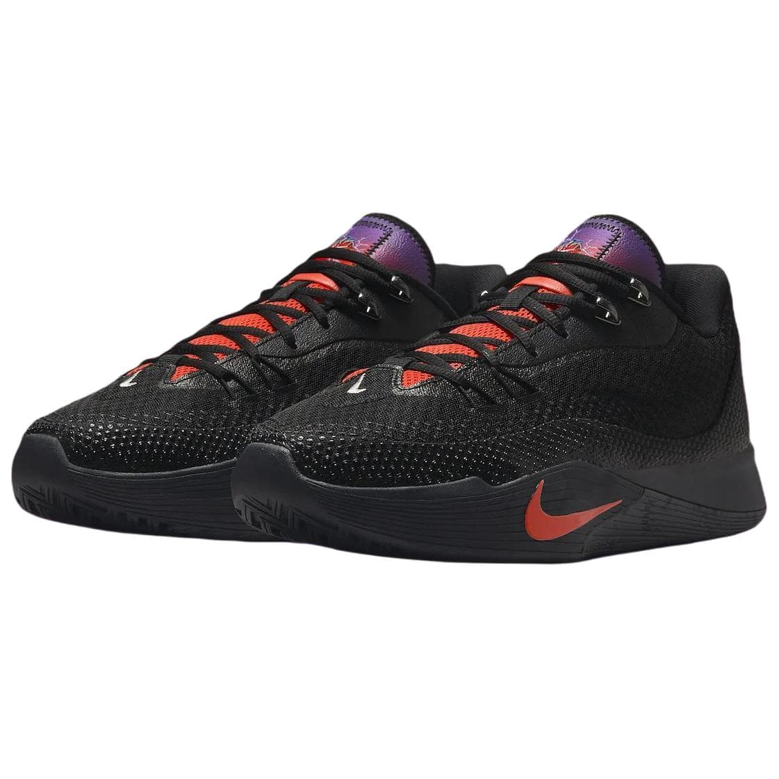 Кроссовки для баскетбола Nike S.T. Flare Удобные и Легкие Устойчивые к Износу Низкие Баскетбольные Кроссовки Унисекс Черные - изображение 3