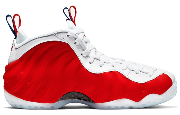 Ретро баскетбольные кроссовки Nike Foamposite One USA Vandalized - изображение 3