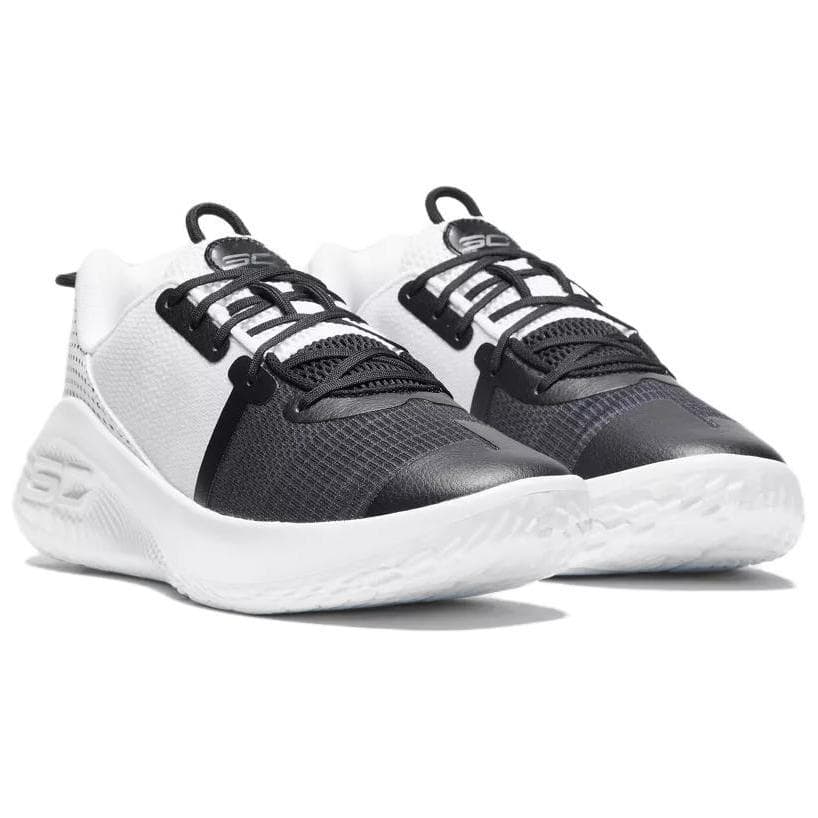 Кроссовки для баскетбола Under Armour Curry 6 противоскользящие устойчивые к истиранию низкий топ мужские баскетбольные кроссовки белый черный - изображение 4
