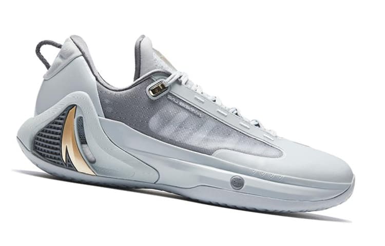 Кроссовки для баскетбола Anta GH4 Low Basketball Shoes Moon Shadow Grey - изображение 2