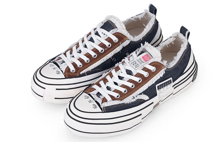 Кеды xVESSEL G.O.P. Lows Denim - изображение 4