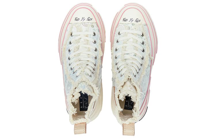 Кеды xVESSEL G.O.P. Highs Paisley Fluorescence - изображение 3