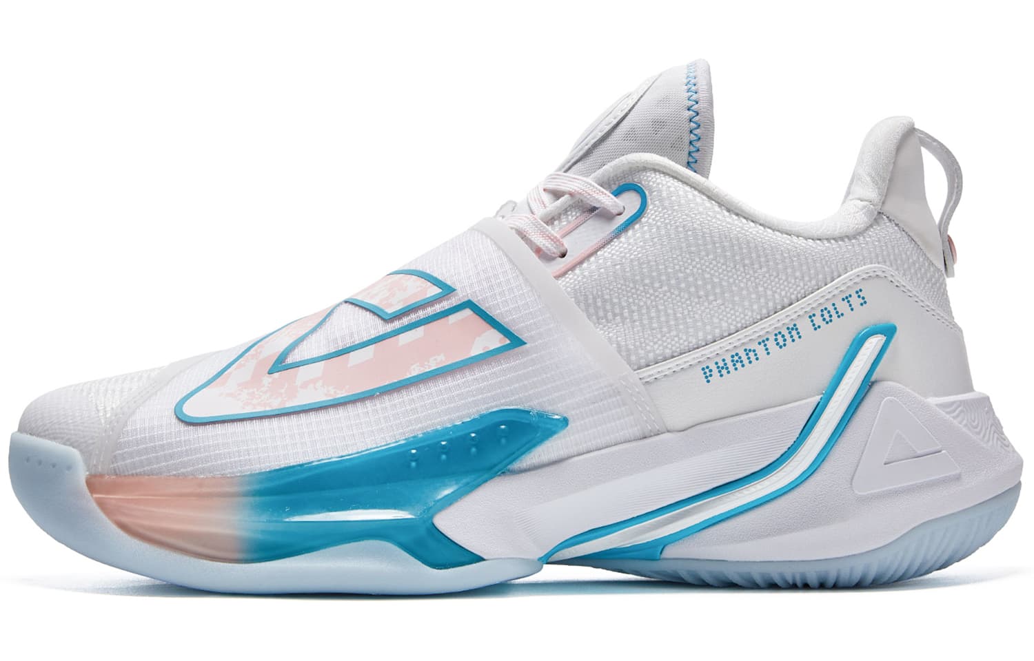 Кроссовки для баскетбола Peak Phantom 1.0 White Blue - изображение 1