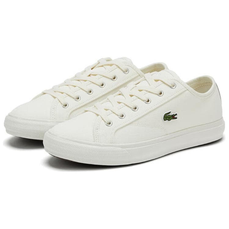 Кеды LACOSTE Backcourt Low Топ Кеды Мужские Экрю - изображение 3