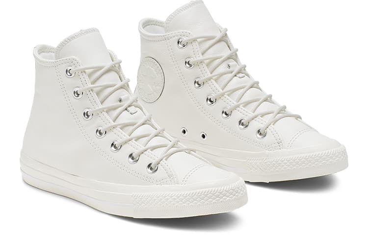 Кеды Converse Минималистичный Легкий Хай-топы Кеды Женский Белый - изображение 3