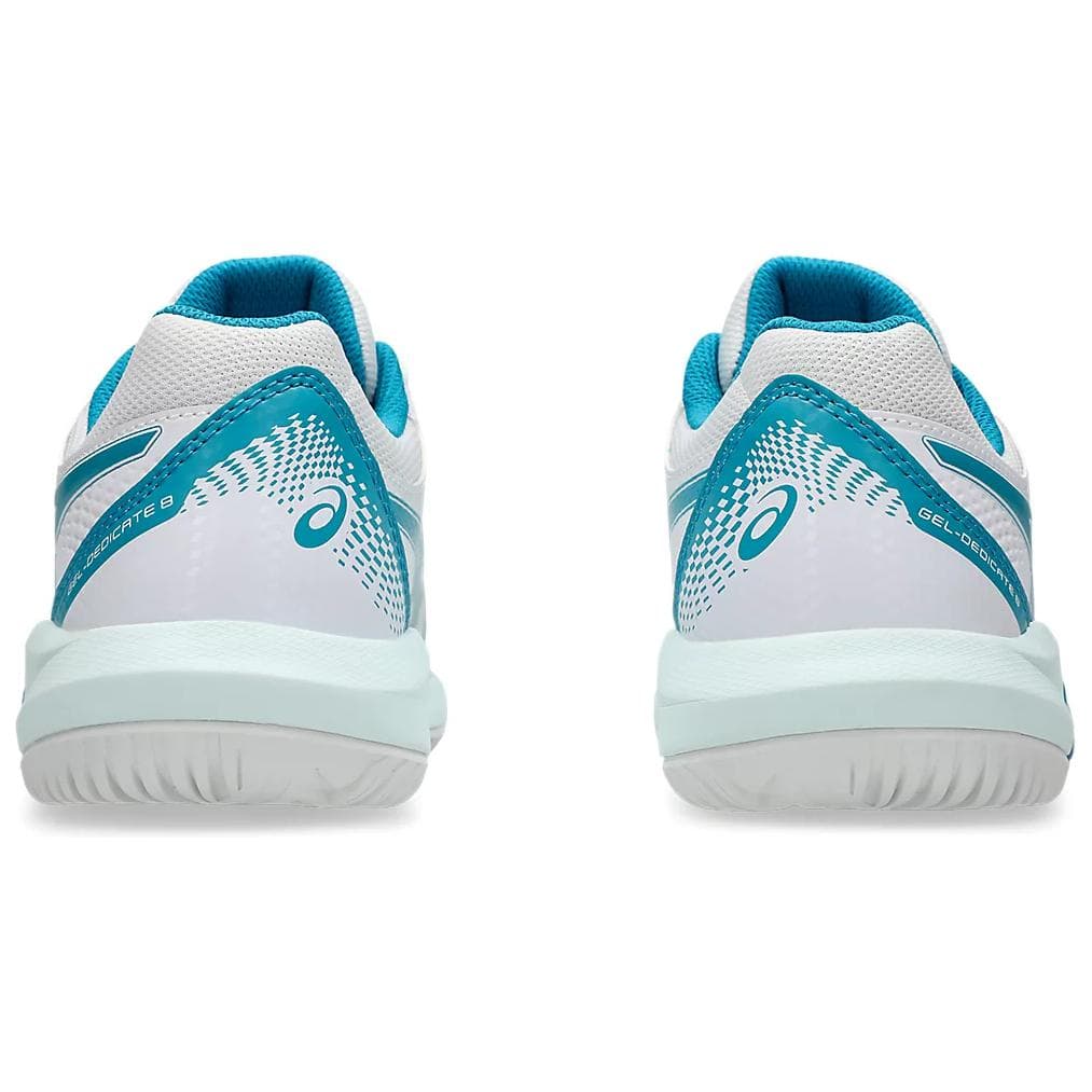 Кроссовки для тенниса Asics Gel-Dedicate 8 White Blue - изображение 4