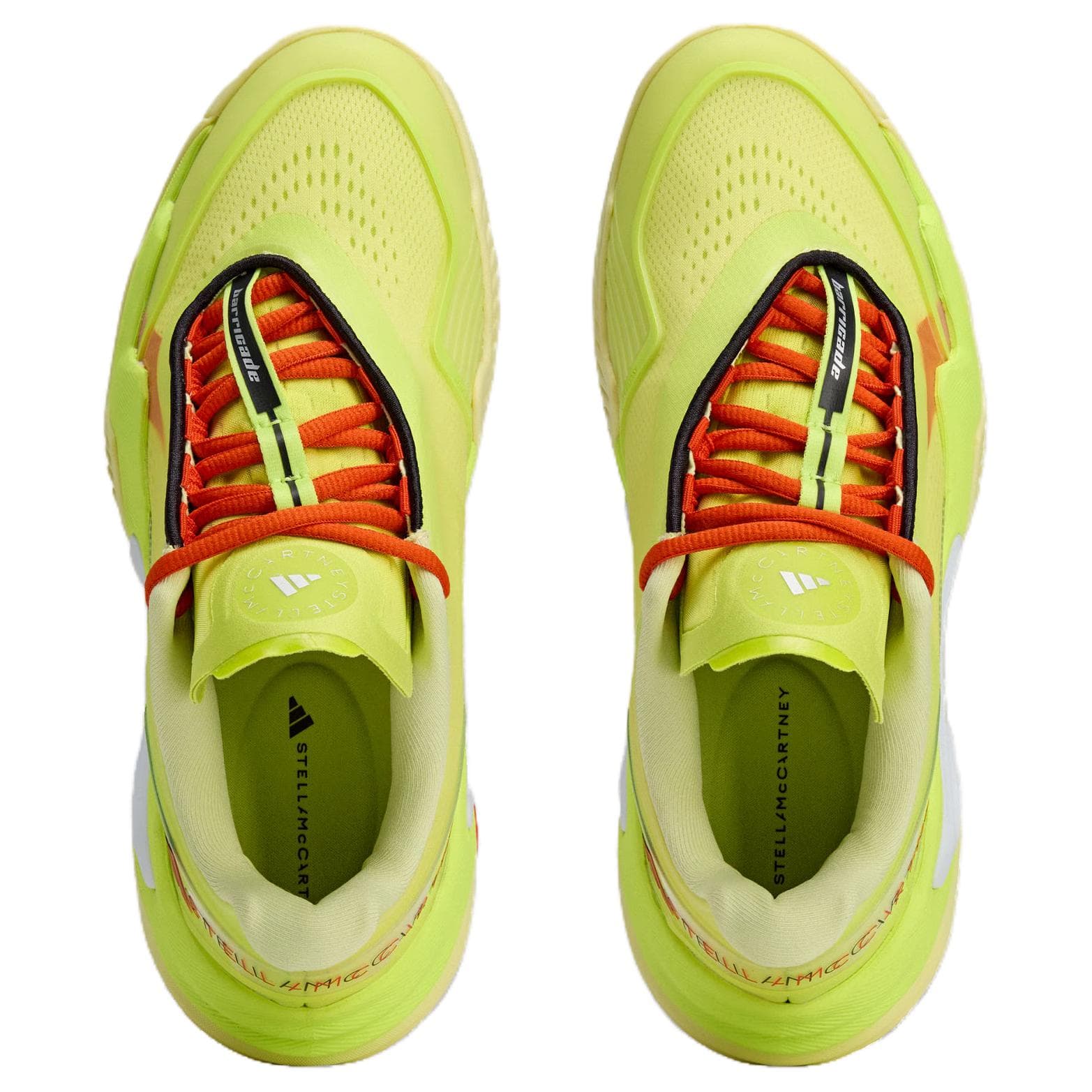 Кроссовки для тенниса Adidas Barricade Износостойкие Низкие Тенисные Кроссовки Женские Желтые - изображение 2
