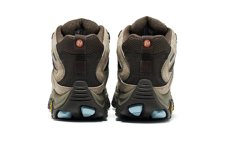 Кроссовки MERRELL MOAB 3 Устойчивый к истиранию Водонепроницаемый и Дышащий Высокий Походный Ботинок Женские Бежевый Коричневый - изображение 4
