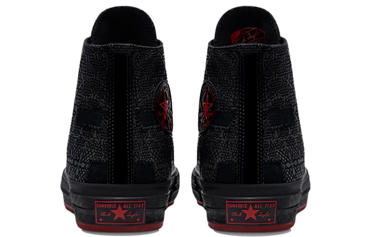 Кеды Converse 1970s Chuck Taylor All Star Black Red - изображение 5