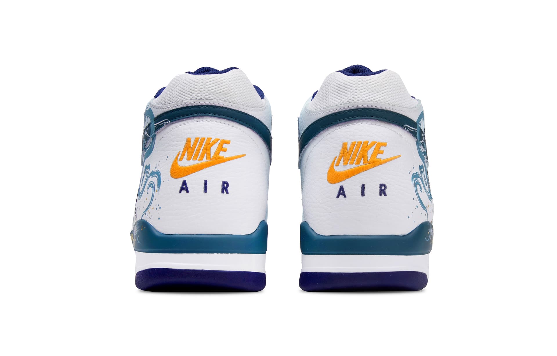 Ретро баскетбольные кроссовки Nike Flight Legacy East Sea Spirit - изображение 4