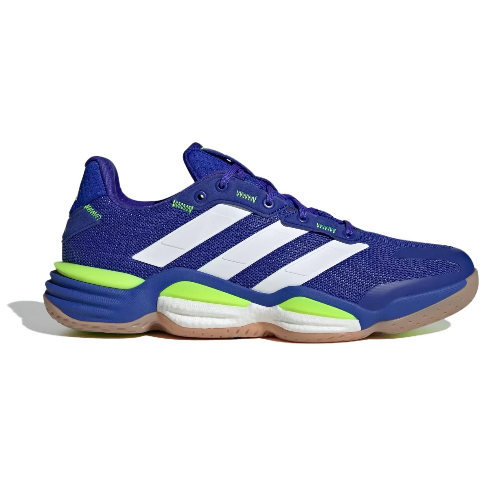 Кроссовки для спортзала Adidas STABIL 16 Противоскользящие Устойчивые к истиранию Низкие Кроссовки для тренировок Мужские Синие - изображение 2