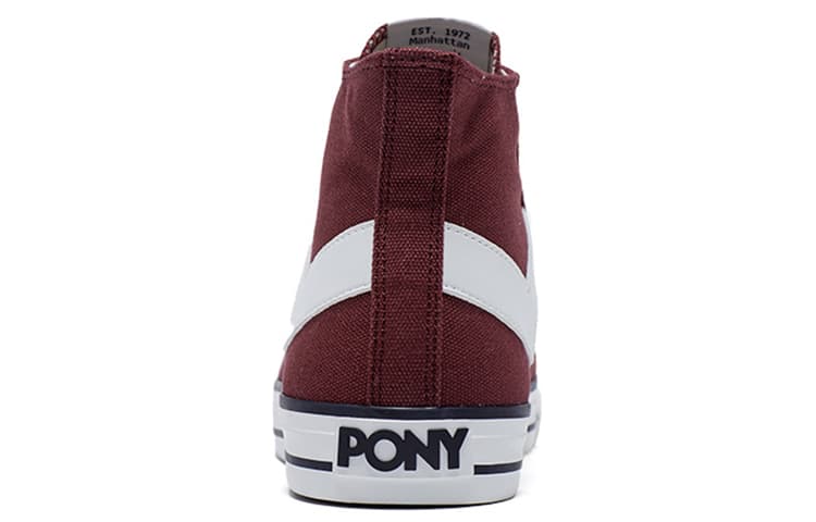 Кеды Pony Shooter High Top Burgundy - изображение 5