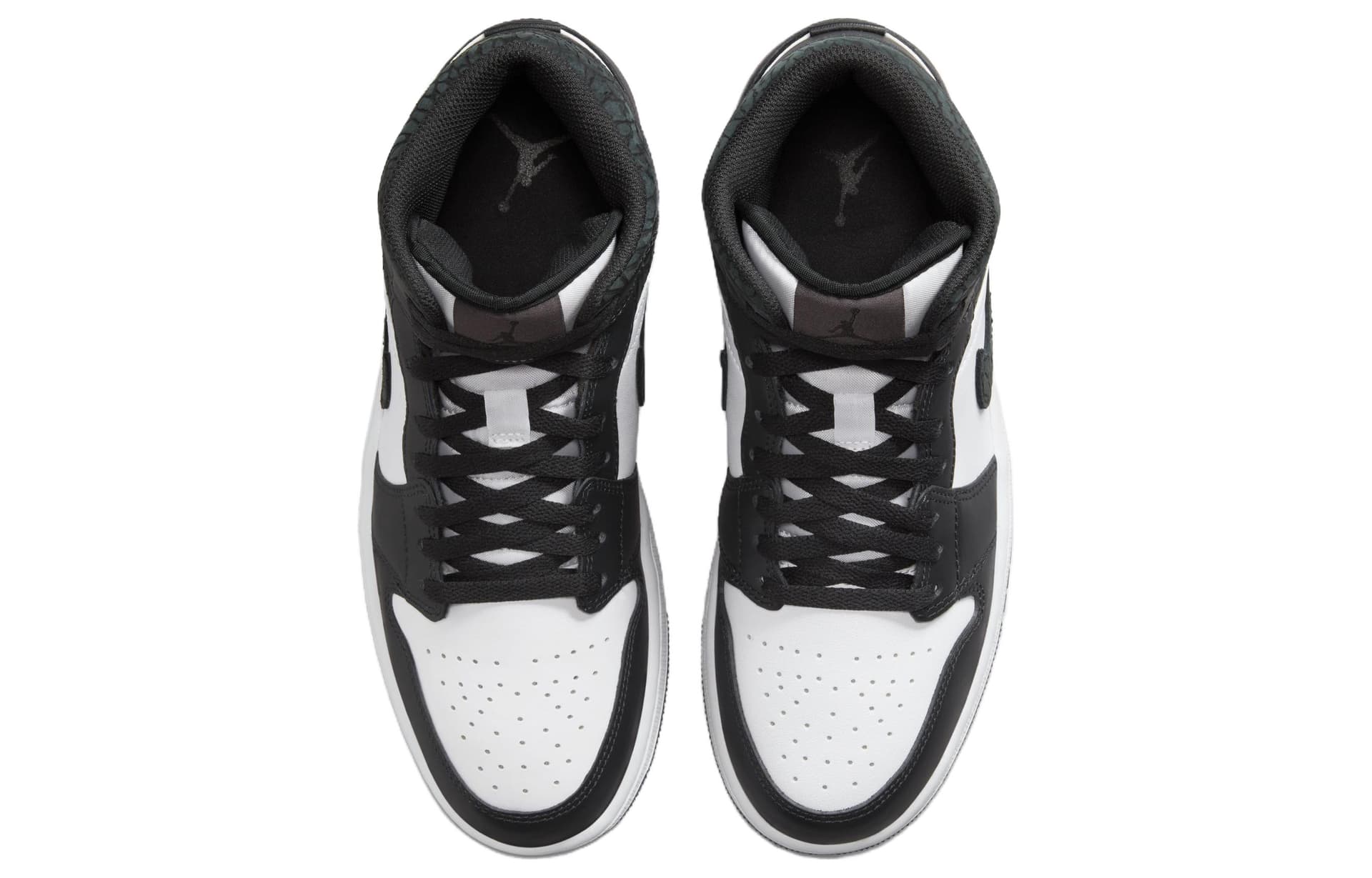 Ретро баскетбольные кроссовки Jordan Air Jordan 1 Mid SE "Panda Elephant" - изображение 4